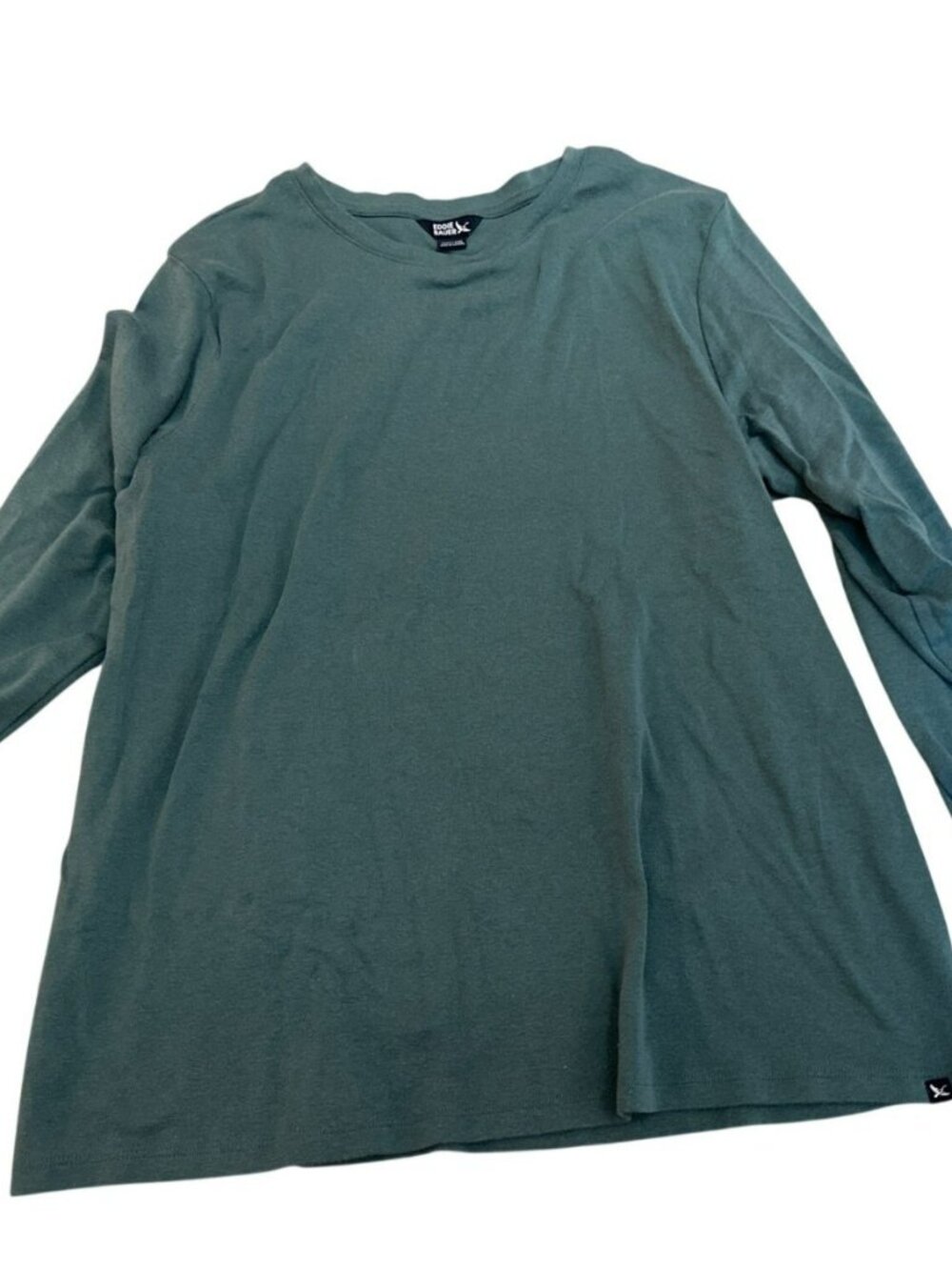 Eddie Bauer Womens Shirt XXL Green Long Sleeve Soft Cotton Blend Casual Wear
